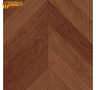 GẠCH LÁT NỀN 60X60 VÂN GỖ XƯƠNG CÁ NÂU 6955 CAO CẤP GIÁ RẺ