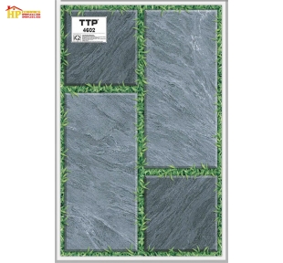 GẠCH LÁT SÂN 40X60 VÂN ĐÁ XÁM GHÉP CỎ 4602 CAO CẤP GIÁ RẺ