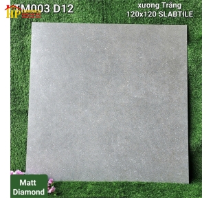 GẠCH LÁT NỀN 120X120 VÂN ĐÁ XÁM XI MĂNG TM003D12 CAO CẤP GIÁ RẺ