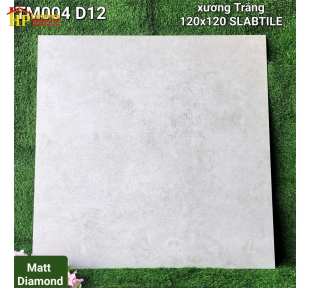 GẠCH LÁT NỀN 120X120 VÂN ĐÁ XÁM LỢT TM004D12 CAO CẤP GIÁ RẺ