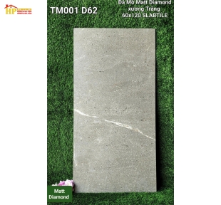 GẠCH LÁT NỀN 60X120 VÂN ĐÁ XÁM XI MĂNG TM001D62 CAO CẤP GIÁ RẺ