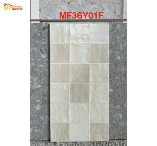 GẠCH TRANG TRÍ 30X60 Ô VUÔNG MÀU KEM LOANG 36Y01F CAO CẤP GIÁ RẺ