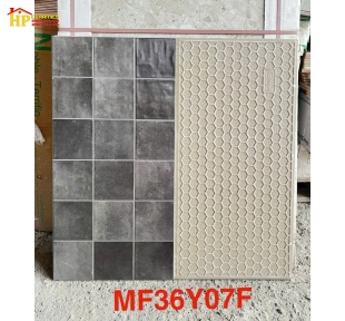 GẠCH TRANG TRÍ 30X60 Ô VUÔNG XÁM LOANG 36Y07F CAO CẤP GIÁ RẺ