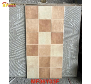 GẠCH TRANG TRÍ 30X60 Ô VUÔNG LOANG ĐỎ 36Y02F CAO CẤP GIÁ RẺ