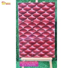 GẠCH TRANG TRÍ 30X60 KHẮC KIM GIẢ DA ĐỎ 360097 CAO CẤP GIÁ RẺ