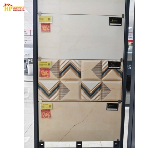 GẠCH  ỐP TƯỜNG 30X60 VÂN VÀNG ĐIỂM CHÔNG CHỐNG HIỆU ỨNG 3D NHẬP KHẨU CAO CẤP