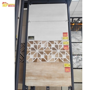 GẠCH ỐP TƯỜNG 30X60 VÂN MÂY GỖ NÂU ĐIỂM BÔNG HIỆU ỨNG 3D NHẬP KHẨU CAO CẤP
