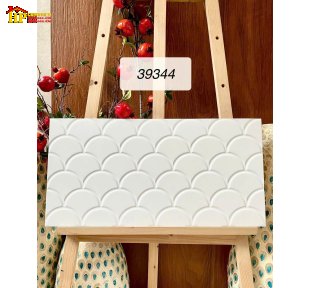 GẠCH TRANG TRÍ 30X60 SẮC MÀU TRẮNG HỌA TIẾT VẢY CÁ NHẬP KHẨU CAO CẤP
