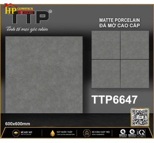 GẠCH LÁT NỀN 60X60 MÀU XÁM ĐẬM MỜ VÂN ĐÁ HIỆU ỨNG GIẢ XI MĂNG MỘC MẠC CAO CẤP GIÁ RẺ