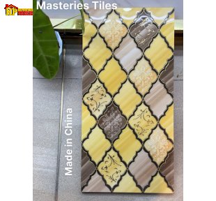 GẠCH TRANG TRÍ 30X60 MÀU VÀNG HỔ PHÁCH VÂN ĐÁ HỌA TIẾT LỒNG ĐÈN KHẮC KIM NHẬP KHẨU CAO CẤP