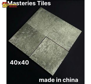 GẠCH TRANG TRÍ 40X40 TONE MÀU XANH RÊU GIẢ CỔ HỌA TIẾT RỈ SÉT NHẬP KHẨU CAO CẤP