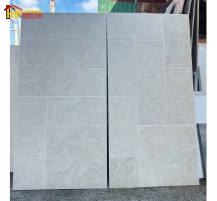 GẠCH LÁT NỀN 60X120 SẮC MÀU XÁM NHẠT HỌA TIẾT GIẢ ĐÁ GHÉP KHỐI NHẬP KHẨU CAO CẤP