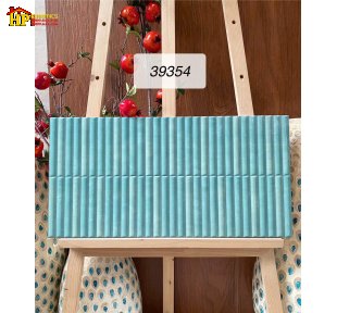 GẠCH TRANG TRÍ 30X60 MÀU XANH NGỌC LỤC BẢO LOANG HỌA TIẾT SỌC ĐŨA 3D NHẬP KHẨU CAO CẤP