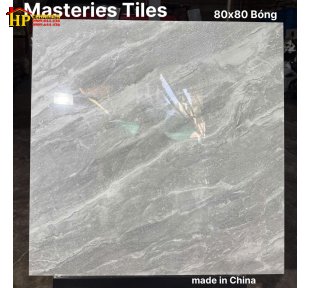 GẠCH LÁT NỀN 80X80 SẮC MÀU XÁM VÂN ĐÁ MARBLE CUỒN CUỘN NHẬP KHẨU CAO CẤP