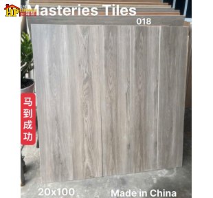 GẠCH LÁT NỀN 20X100 THANH GIẢ GỖ TONE MÀU XÁM GHI KẾT HỢP NÂU TRO TRUNG TÍN NHẬP KHẨU CAO CẤP