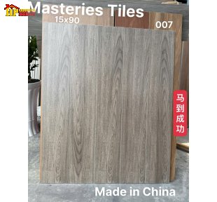 GẠCH LÁT NỀN 15X90 THANH GIẢ GỖ TONE NÂU TRẦM NHẬP KHẨU CAO CẤP