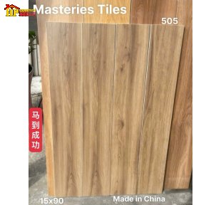 GẠCH LÁT NỀN 15X90 THANH GIẢ GỖ SỒI TONE MÀU MẬT ONG NHẬP KHẨU CAO CẤP