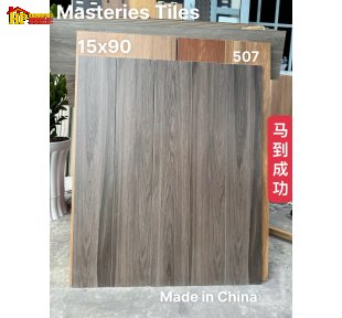 GẠCH LÁT NỀN 15X90 THANH GIẢ GỖ TONE MÀU ÓC CHÓ GIÀ TRẦM NHẬP KHẨU CAO CẤP