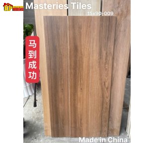 GẠCH LÁT NỀN 15X90 THANH GIẢ GỖ TONE MÀU NÂU CÁNH GIÁN NHẬP KHẨU CAO CẤP