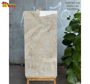 GẠCH LÁT NỀN 60X120 SẮC MÀU VÀNG KEM VÂN ĐÁ MARBLE UỐN LƯỢN NHẸ NHÀNG NHẬP KHẨU CAO CẤP