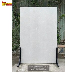GẠCH LÁT NỀN 120X180 GIẢ ĐÁ HẠT CÁT MỊN MÀU XÁM NHẸ NHẬP KHẨU CAO CẤP