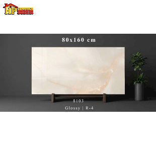 GẠCH LÁT NỀN 80X160 MÀU TRẮNG KEM NGỌC TRAI VÂN GIẢ ĐÁ NGỌC ONXY HOÀNG GIA NHẬP KHẨU CAO CẤP