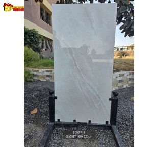 GẠCH LÁT NỀN 60X120 SẮC MÀU KEM NHẠT HỌA TIẾT VÂN ĐÁ CHẢY DỐC NHẬP KHẨU CAO CẤP 