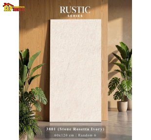 GẠCH LÁT NỀN 60X120 SẮC MÀU KEM NGÀ HỌA TIẾT GIẢ ĐÁ SẦN CỔ ĐIỂN NHẬP KHẨU CAO CẤP