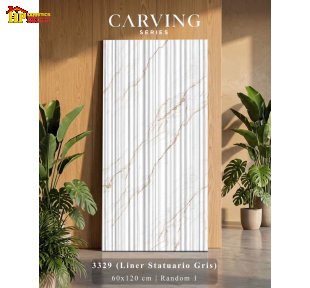 GẠCH LÁT NỀN 60X120 SẮC MÀU TRẮNG VÂN NÂU HỌA TIẾT LAM SỌC NHẬP KHẨU CAO CẤP