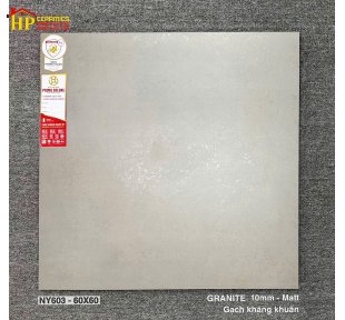 GẠCH LÁT NỀN 60X60 SẮC MÀU XÁM MỜ HIỆU ỨNG GIẢ BÊ TÔNG CAO CẤP