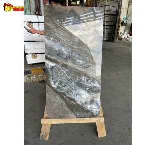 GẠCH LÁT NỀN 60X120 MÀU XÁM THAN KHÓI ĐAN XEN XANH ĐEN HUYỀN BÍ VÂN ĐÁ MẢNG LOANG LỚN NÂU ĐẤT NHẬP KHẨU CAO CẤP