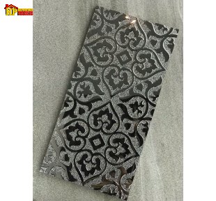 GẠCH TRANG TRÍ 30X60 SẮC MÀU BẠC BẠCH KIM HỌA TIẾT HOA VĂN DAMASK CỔ ĐIỂN KHẮC BẠC NHẬP KHẨU CAO CẤP