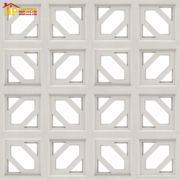 GẠCH BÔNG GIÓ 20X20 TRANG TRÍ HOA VĂN MŨI TÊN 036 CAO CẤP GIÁ RẺ