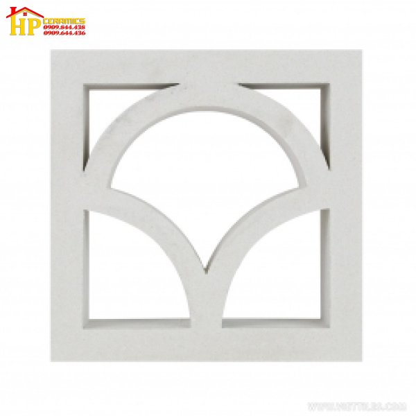 GẠCH BÔNG GIÓ 20X20 TRANG TRÍ HOA VĂN CÁNH QUẠT 034 CAO CẤP GIÁ RẺ