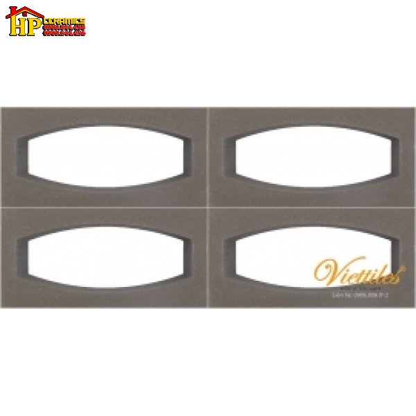 GẠCH BÔNG GIÓ 39X19 TRANG TRÍ HOA VĂN CHỮ NHẬT 027 CAO CẤP GIÁ RẺ