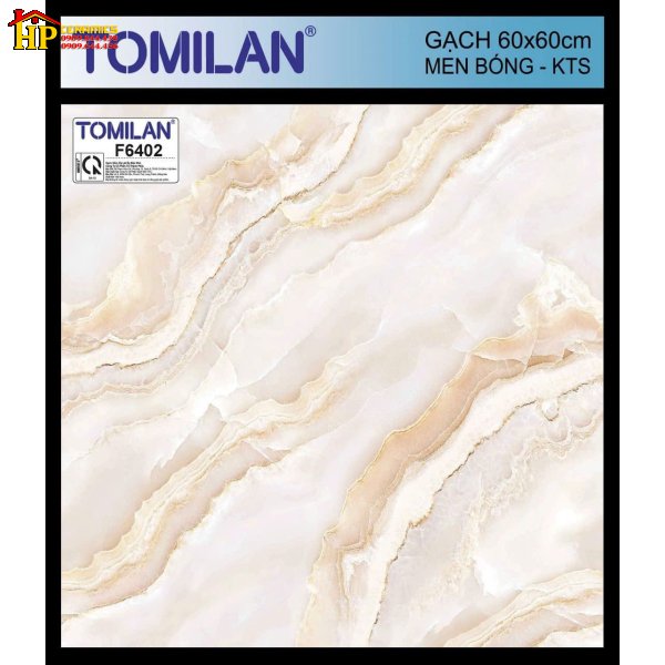 GẠCH LÁT NỀN 60X60 SẮC MÀU KEM VÀNG VÂN ĐÁ NGỌC VỚI DẢI VÂN LOANG NÂU UỐN LƯỢN CHẠY CHÉO CAO CẤP GIÁ RẺ