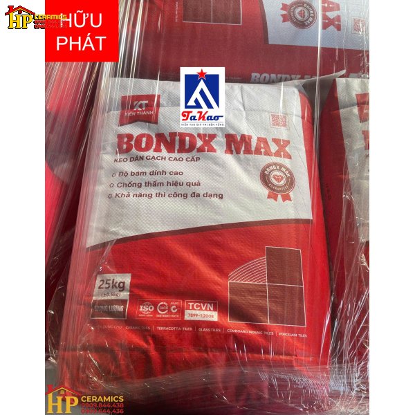 KEO DÁN GẠCH BONDX MAX MÀU ĐỎ DÙNG CHO ỐP LÁT NỘI THẤT CAO CẤP GIÁ RẺ