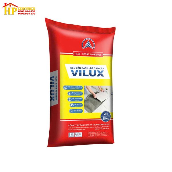 KEO DÁN GẠCH VILUX V01 DÙNG TRONG NỘI THẤT CAO CẤP GIÁ RẺ