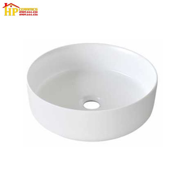 CHẬU LAVABO SỨ MÀU TRẮNG SU 03