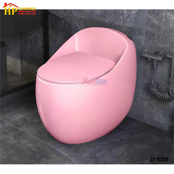 BÀN CẦU QUẢ TRỨNG MÀU HỒNG 239 CAO CẤP GIÁ RẺ