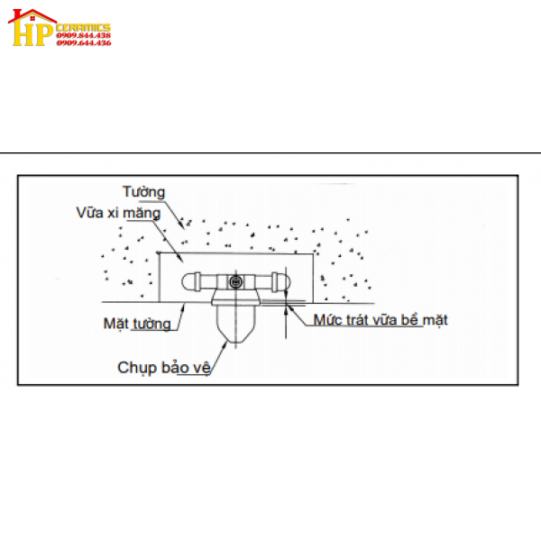 SEN TẮM ÂM TƯỜNG INAX BFV - 28S CHÍNH HÃNG
