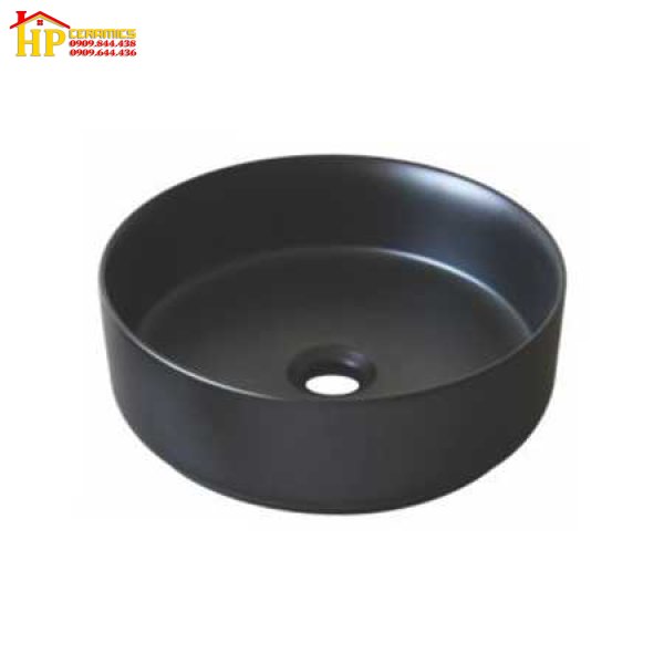 CHẬU LAVABO SỨ MÀU ĐEN SU04