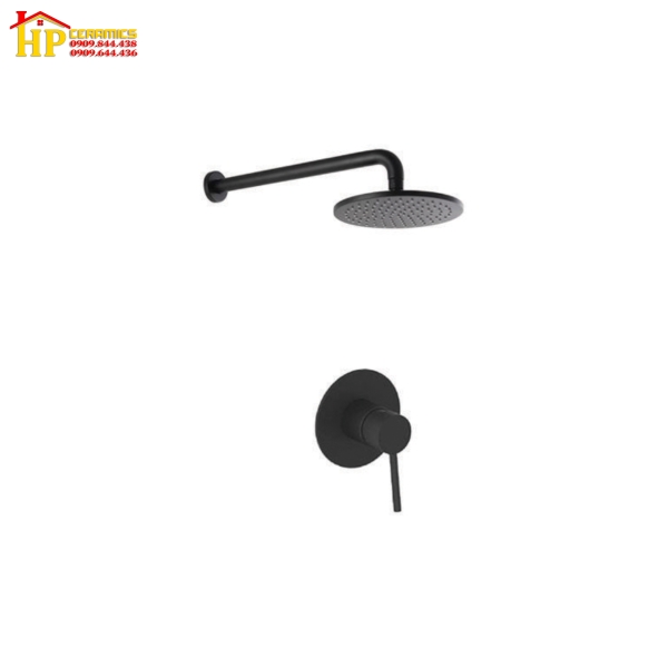 SEN TẮM ÂM TƯỜNG MẠ NIKEN ĐEN VĐ-09