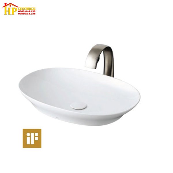 CHẬU LAVABO ĐẶT BÀN TOTO LT4706 CHÍNH HÃNG
