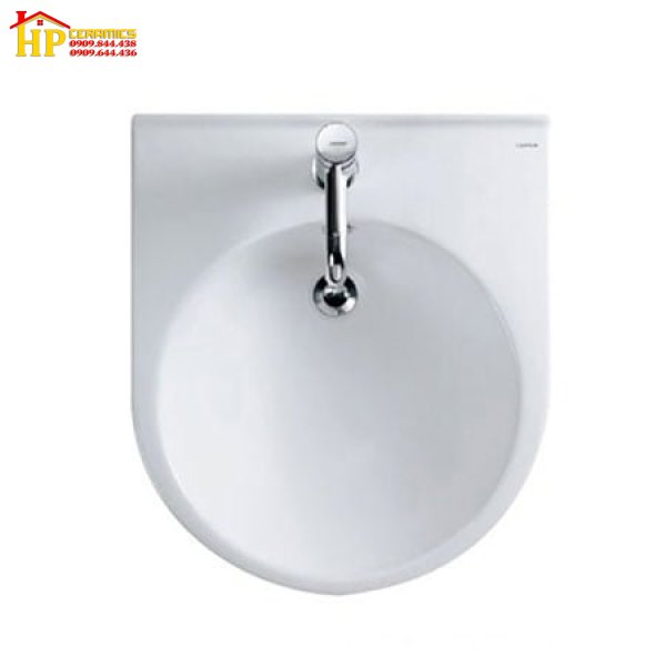 CHẬU LAVABO DƯƠNG BÀN CAESAR LF5302 CHÍNH HÃNG