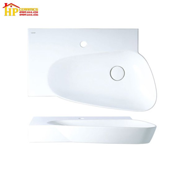 CHẬU LAVABO ĐẶT BÀN CAESAR LF5364 CHÍNH HÃNG