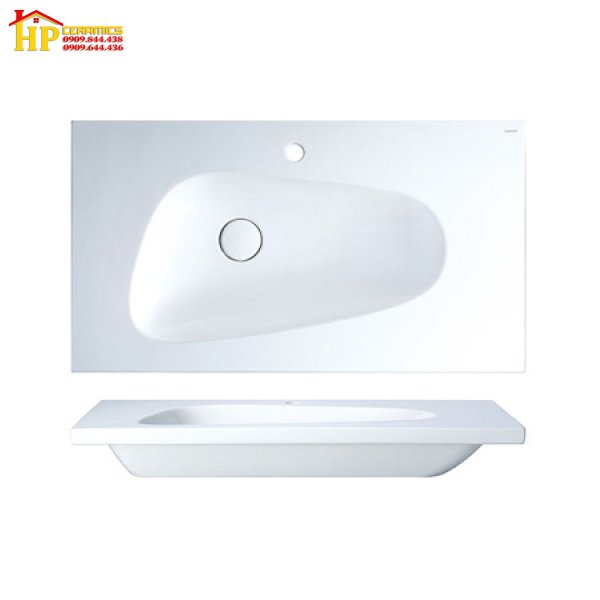 CHẬU LAVABO ĐẶT BÀN CAESAR LF5368 CHÍNH HÃNG