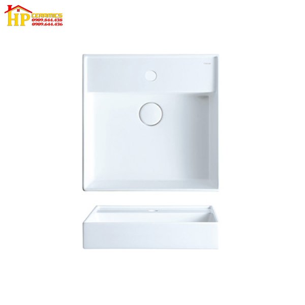 CHẬU LAVABO ĐẶT BÀN CAESAR LF5380 CHÍNH HÃNG