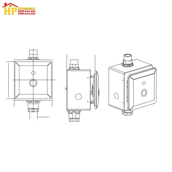VAN TIỂU CẢM ỨNG AMERICAN STANDARD  WF-8613 CHÍNH HÃNG