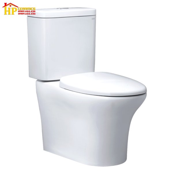 BÀN CẦU HAI KHỐI CAESAR  CD1341 CHÍNH HÃNG